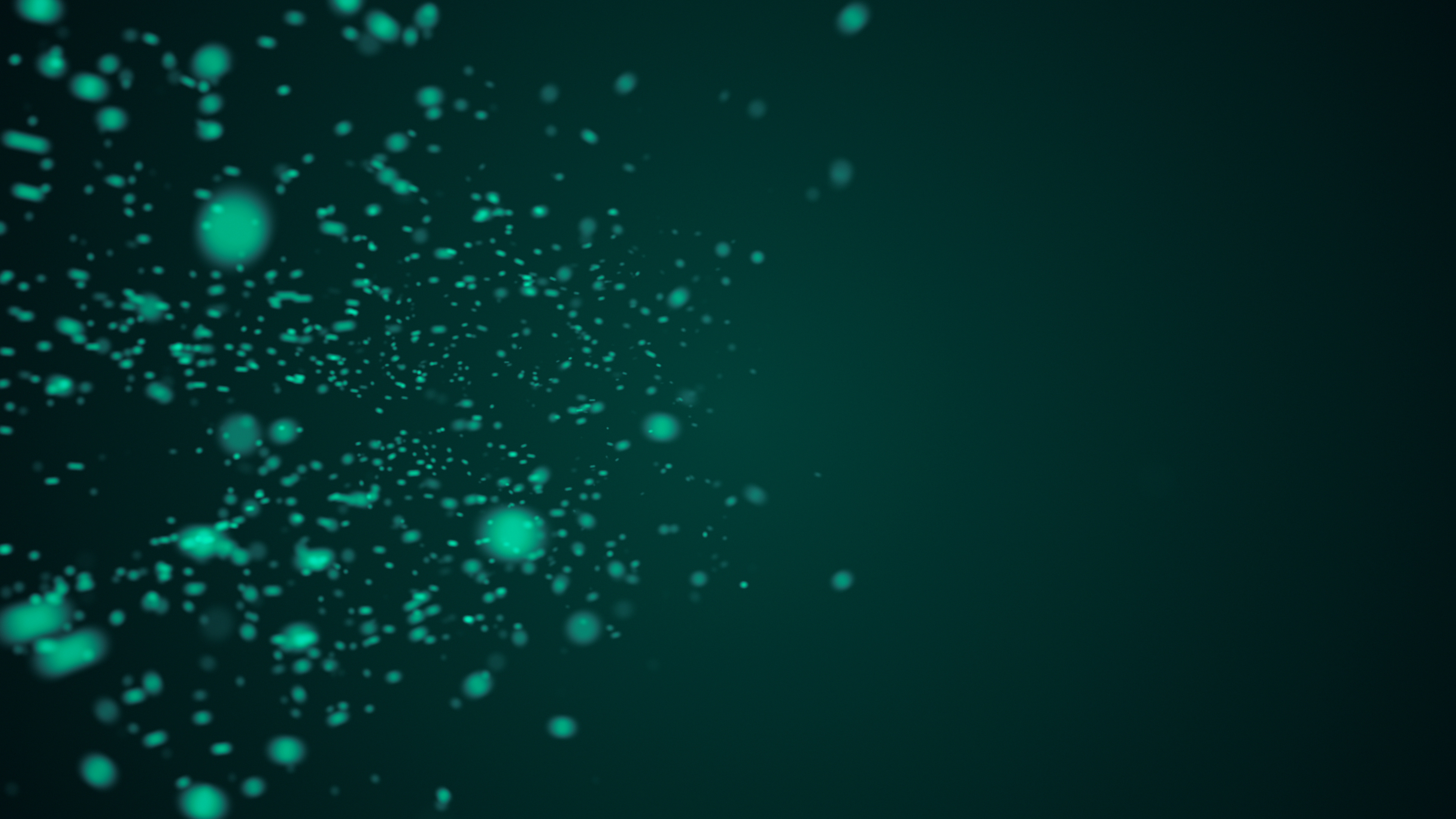 Turquoise, Green Abstract Background